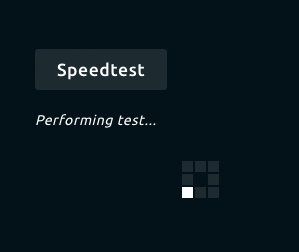Speedtest Widget